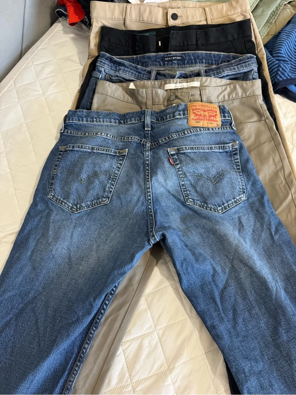Levi’s Men's Blue Denim Jeans
